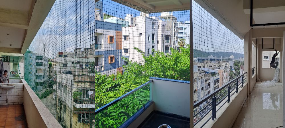 Balcony Pigeon Nets